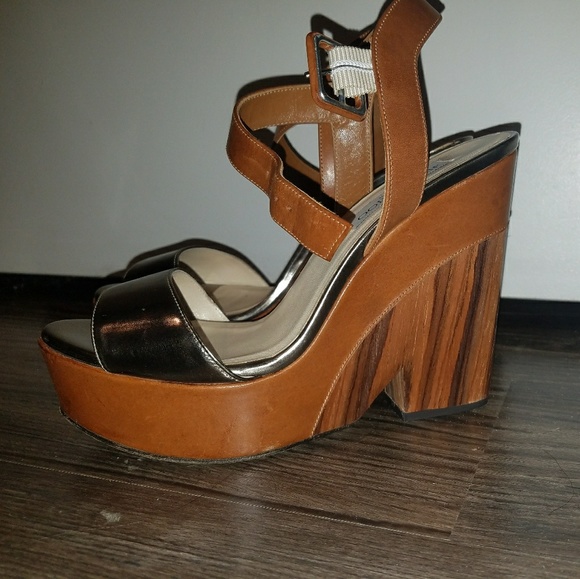 Jimmy Choo Wedge Sandals - Picture 1 of 4